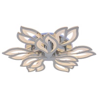 Потолочная светодиодная люстра Profit Light 8004/6+3 CHR  фото, kupilegko.ru