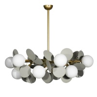 Подвесная люстра Loft IT Matisse 10008/12 Grey  фото, kupilegko.ru