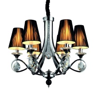 Подвесная люстра Lumina Deco Negrio LDP 8903-6  фото, kupilegko.ru