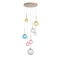 Подвесная люстра ST Luce Arcobalino SL1152.253.08  фото, kupilegko.ru