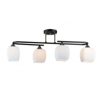 Потолочная люстра IMEX MD.5485-4-S-BK+FGD  фото, kupilegko.ru