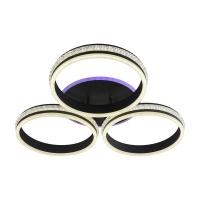 Потолочная светодиодная люстра Profit Light 6003/3 GRP  фото, kupilegko.ru