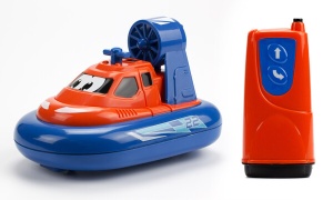 TOOKO Моя первая лодка на воздушной подушке на РУ для детей от 3 лет 55321 GU  фото, kupilegko.ru