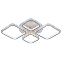 Потолочная светодиодная люстра Profit Light 8010/2+2 WHT  фото, kupilegko.ru