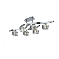 Потолочная люстра Mantra Cuadrax 0960  фото, kupilegko.ru