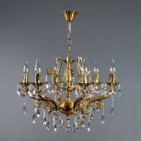 Подвесная люстра Ambiente Ferro 8828/6 AB Tear Drop  фото, kupilegko.ru