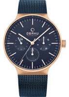 fashion наручные мужские часы Obaku V229GMVLML. Коллекция Mesh  фото, kupilegko.ru