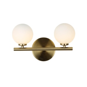 Бра, светильник настенный накладной Lumina Deco LDW 6033-2 GD  фото, kupilegko.ru