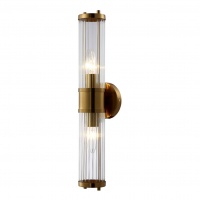 Бра, светильник настенный накладной Crystal Lux Sancho AP2 Brass  фото, kupilegko.ru