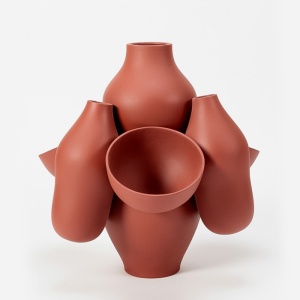 Allpa Red Ваза Moustache  фото, kupilegko.ru