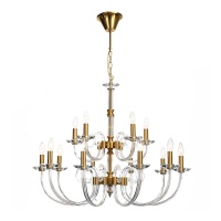 Подвесная люстра Stilfort Glass 1050/03/15P  фото, kupilegko.ru