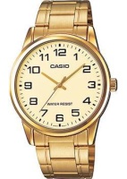 Японские наручные мужские часы Casio MTP-V001G-9B. Коллекция Analog  фото, kupilegko.ru