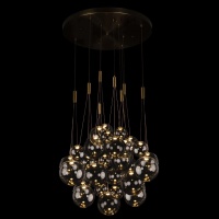 Подвесная светодиодная люстра Loft IT 10270/D24  фото, kupilegko.ru