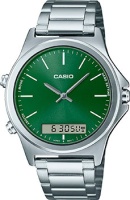 Японские наручные мужские часы Casio MTP-VC01D-3E. Коллекция Ana-Digi  фото, kupilegko.ru