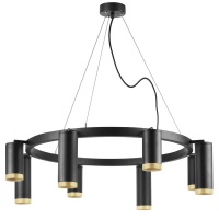 Подвесная люстра Lightstar Rullo (571018+214437-4+214487-4+203440-8) LR01837487440  фото, kupilegko.ru