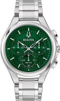 Японские наручные мужские часы Bulova 96A297. Коллекция CURV  фото, kupilegko.ru