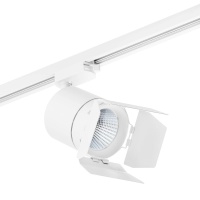 Трековый светодиодный светильник Lightstar Canno Led (301264+202996) C126496  фото, kupilegko.ru