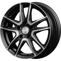 Литые колесные диски SKAD (СКАД) Сидней 6x16 5x114.3 ET43 D67.1 Чёрный матовый (3150125)  фото, kupilegko.ru