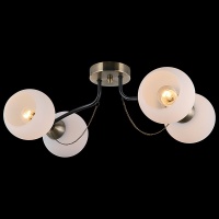 Потолочная люстра Illumico IL0035-4CSQ-79 BK AB  фото, kupilegko.ru