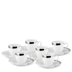 Ballerina Кофейная пара 6 шт. Porcel 1987  фото, kupilegko.ru