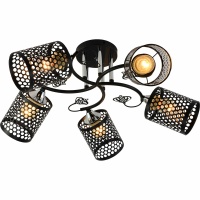 Потолочная люстра Reluce 11320-0.3-05 BK+CR  фото, kupilegko.ru