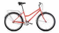 Велосипед BARCELONA 26 1.0 (рост 17") 2020-2021, коралловый/бежевый, RBKW1C161002 Forward  фото, kupilegko.ru