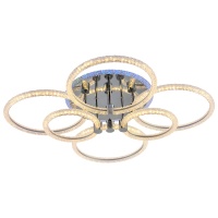 Потолочная светодиодная люстра Profit Light 8024/6 CHR  фото, kupilegko.ru