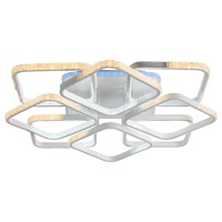 Потолочная светодиодная люстра Profit Light 8026/4+4 WHT A  фото, kupilegko.ru