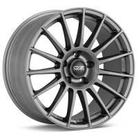 Литые колесные диски Oz Racing SUPERTURISMO DAKAR MATT GRAPHITE + SILVER LETTERING 8.5x20 5x112 ET45 D79 Серебристый тёмный (W0187520146)  фото, kupilegko.ru