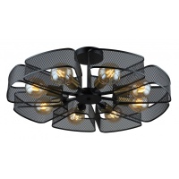 Потолочная люстра IMEX MD.5460-8-S-BK+COP  фото, kupilegko.ru