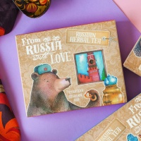Чай в подарочной упаковке 'Московский медведь' Chai  фото, kupilegko.ru