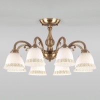 Потолочная люстра Eurosvet Campina 60107/8 античная бронза  фото, kupilegko.ru