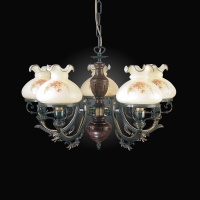 Подвесная люстра Reccagni Angelo L 2812/5  фото, kupilegko.ru