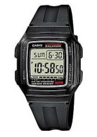 Японские наручные мужские часы Casio F-201WA-1A. Коллекция Digital  фото, kupilegko.ru