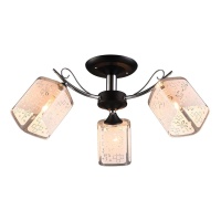 Потолочная люстра IMEX MD.1087-3-S BK+CH  фото, kupilegko.ru