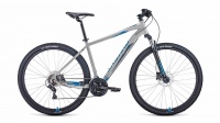 Велосипед APACHE 29 3.0 disc (29" 21 ск. рост. 17") 2020-2021, серый/синий, RBKW1M69Q019 Forward  фото, kupilegko.ru