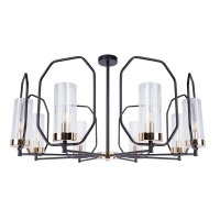 Подвесная люстра Arte Lamp Celaeno A7004PL-8BK  фото, kupilegko.ru