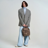 Кожаный рюкзак женский Dr.Koffer 7021SG-91 27117 DK  фото, kupilegko.ru