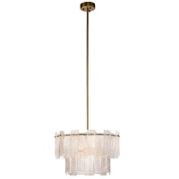 Подвесная люстра Indigo Inverno 12013/6R Brass V000058  фото, kupilegko.ru