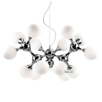 Подвесная люстра Ideal Lux Nodi Sp15 Bianco 082073  фото, kupilegko.ru