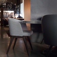 Reeves Dining Little Ferro Стул Minotti  фото, kupilegko.ru