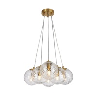 Подвесная люстра Favourite Elica 4056-6P  фото, kupilegko.ru