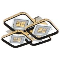 Потолочная светодиодная люстра Profit Light 8051/4 WHT+BLK B  фото, kupilegko.ru