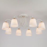 Потолочная люстра Eurosvet Betty 70062/8 белый  фото, kupilegko.ru