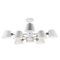 Потолочная люстра IMEX MD.9130-8-S WH+AB  фото, kupilegko.ru