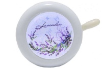 Звонок велосипедный, рисунок "Lavender" (YL 45 lav) (Звонок велосипедный, рисунок "Lavender" (YL 45 lav)) Vinca Sport  фото, kupilegko.ru