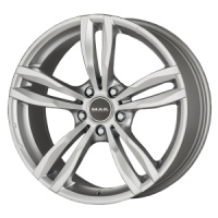 Литые колесные диски MAK LUFT Silver 8.5x19 5x120 ET38 D72.6 Серебристый (F8590LFSI38IBX)  фото, kupilegko.ru
