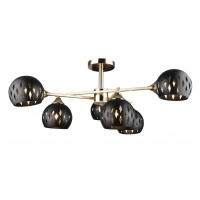 Потолочная люстра IMEX MD.4211-6-S-GD+FGD  фото, kupilegko.ru