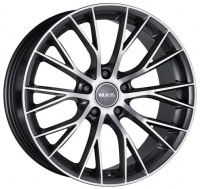 Литые колесные диски MAK MUNCHEN 8.5x19 5x120 ET37 D72.6 Чёрный матовый (F8590MUMB37IB)  фото, kupilegko.ru