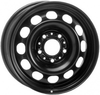 Колесные штампованные диски Magnetto 17001 Black 7.5x17 5x108 ET52.5 D63.3 Чёрный (17001)  фото, kupilegko.ru